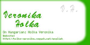 veronika holka business card